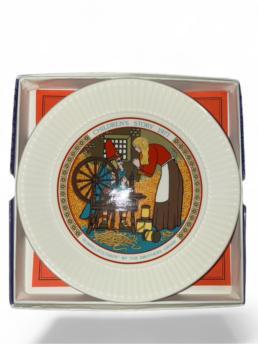 WEDGWOOD Vintage “Children’s Story” Young Collector Series 
6” Plate 1977